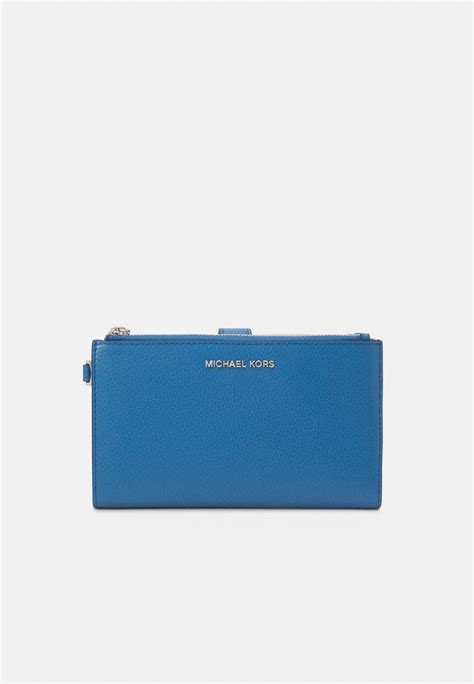 michael kors geldbörse blau|Michael Kors wallet blue.